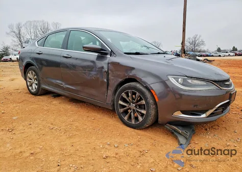 2015 Chrysler 200 C z USA, uszkodzony, nr VIN 1C3CCCCB2FN549606